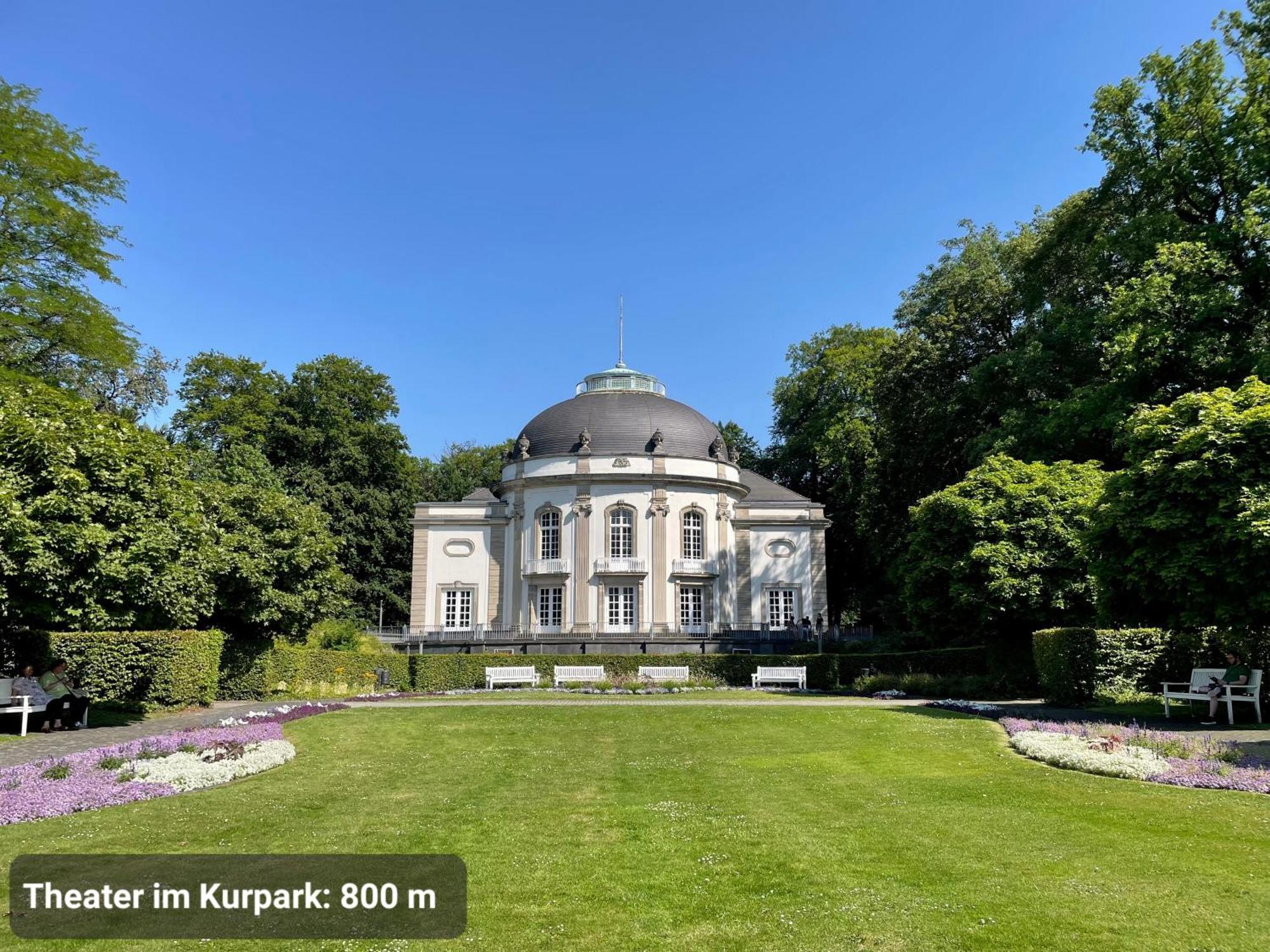 Top-Lage, 400 M Bis Gop, Bali-Therme Und Kurpark - Hdz - Parkplatz 巴特恩豪森 外观 照片