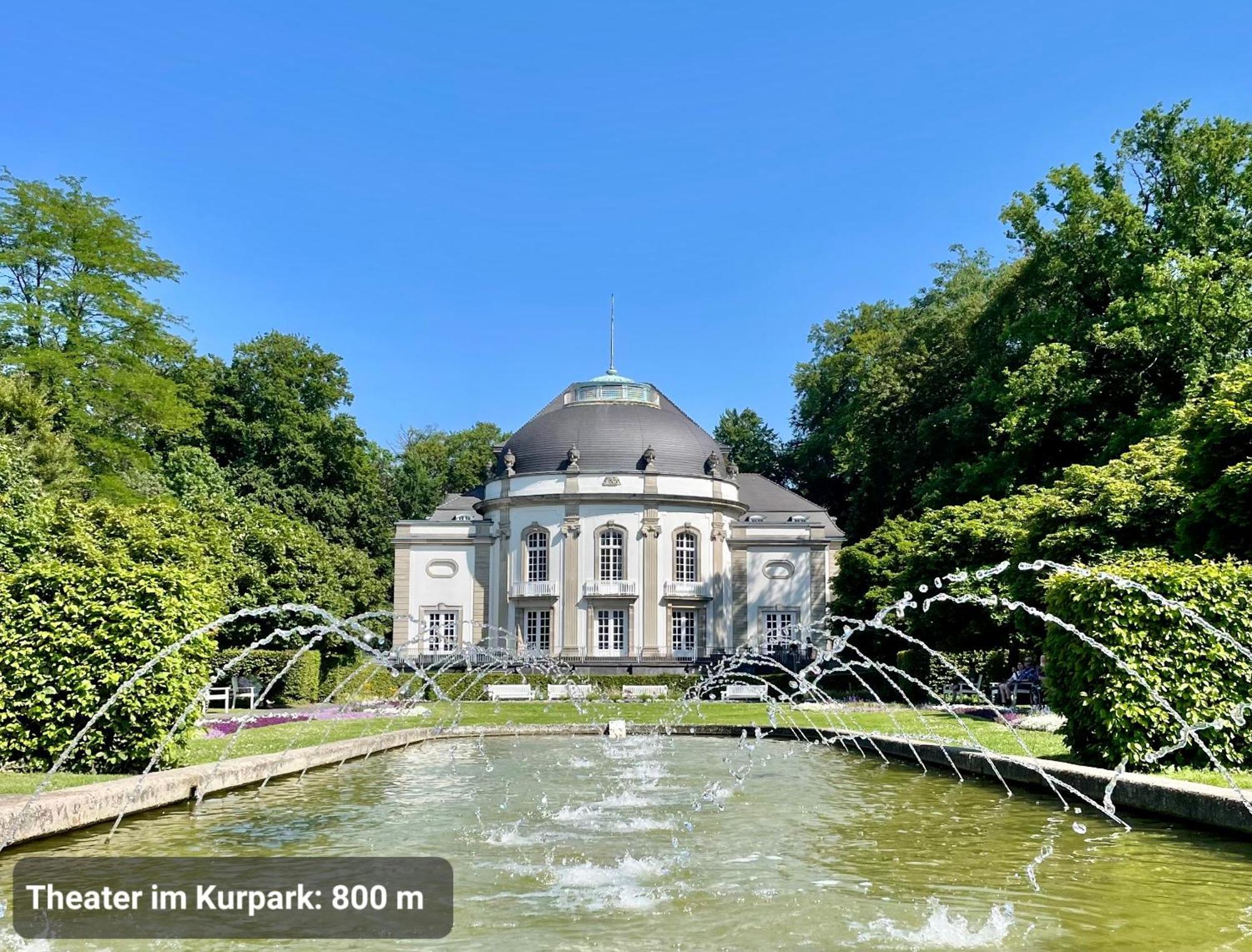 Top-Lage, 400 M Bis Gop, Bali-Therme Und Kurpark - Hdz - Parkplatz 巴特恩豪森 外观 照片